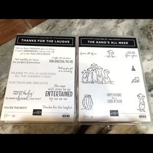 Stamping’ Up Cling Stamp sets